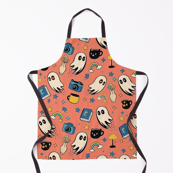 Item preview, Cute Ghost Pattern – SPOOQY Haunt and Harmony designed and sold by SPOOQY studio.