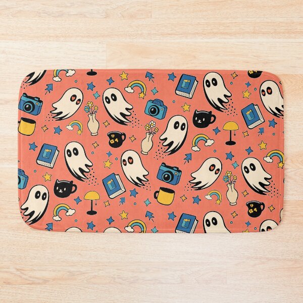 Item preview, Cute Ghost Pattern – SPOOQY Haunt and Harmony designed and sold by SPOOQY studio.