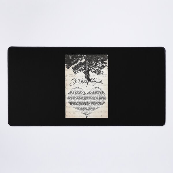 Item preview, Chris Stapleton – Starting Over Lyrics 	 designed and sold by acqxdmfvw77.