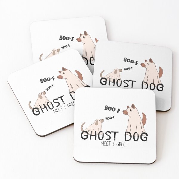 Item preview, Funny Ghost Dog — Ghost Dogs Meet & Greet ‘No Woof All Boo‑f’ designed and sold by SunandShade.