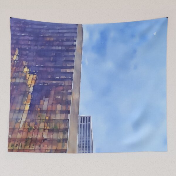 Item preview, Sky and Scraper designed and sold by RCWatercolours.