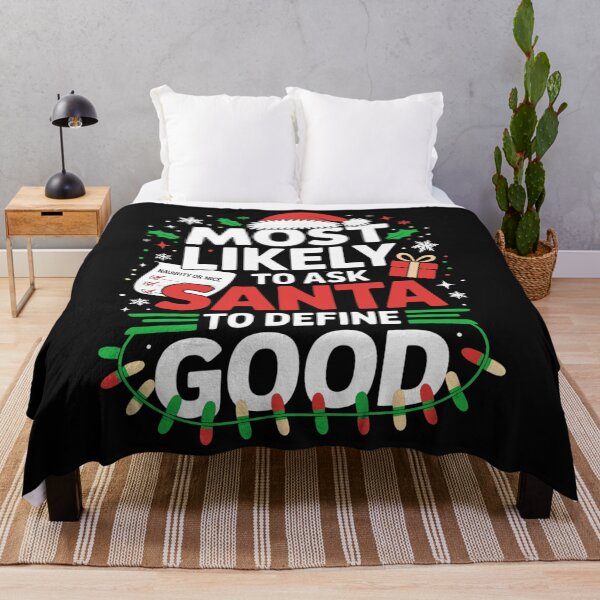 Item preview, Santa Define Good Naughty Nice List Christmas Kids designed and sold by clothesy7.