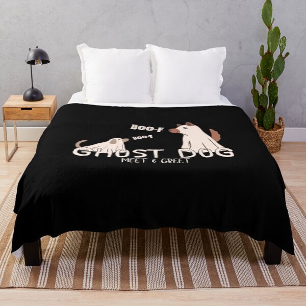 Item preview, Funny Ghost Dog — Ghost Dogs Meet & Greet ‘No Woof All Boo‑f’ designed and sold by SunandShade.