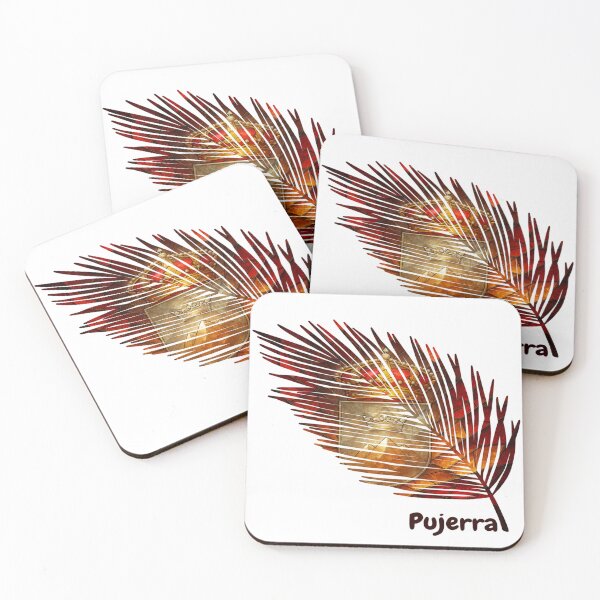 Item preview, Abstract Flag of Pujerra – Feather Shape Design designed and sold by ArteJorge48.