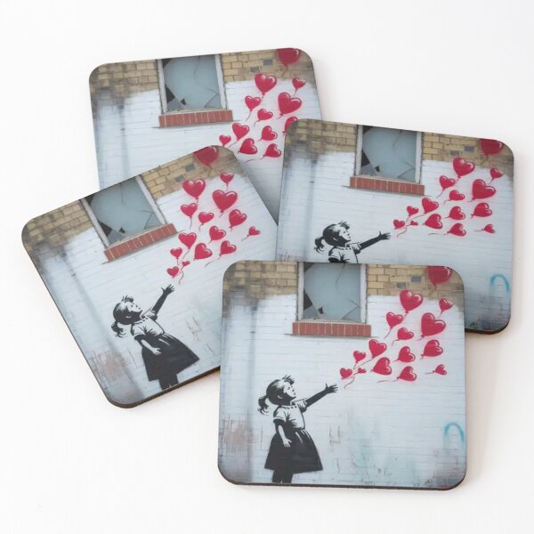 Item preview, Banksy girl ballon vintage designed and sold by martin max.