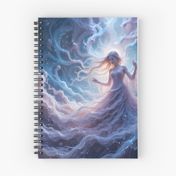 Item preview, Ethereal Cosmic Scenes Surreal Artistry Elements Art  designed and sold by ART ATTACK ZONE.