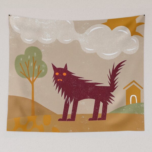 Item preview, Black Shuck 04 designed and sold by AIfolklore.