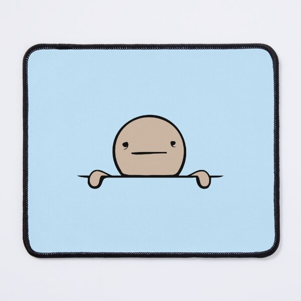 Item preview, Tired Guy Behind Fence in Bag Sleepy Exhausted Sad designed and sold by shirt-o-mat.