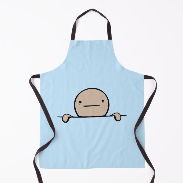 Item preview, Tired Guy Behind Fence in Bag Sleepy Exhausted Sad designed and sold by shirt-o-mat.