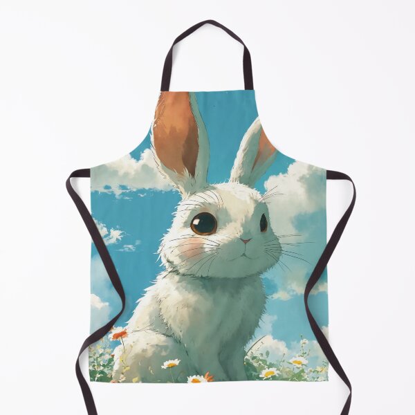 Item preview, Cute Bunny in a Flower Field designed and sold by PatiMood.