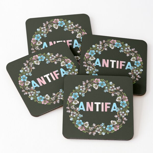 Item preview, AntiFa Wreath Trans designed and sold by Art by Veya.
