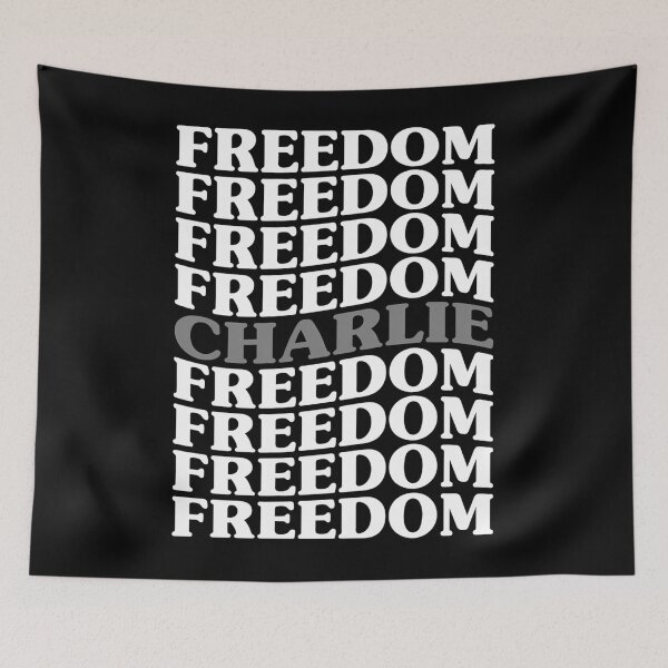 Item preview, Freedom Charlie Kirk designed and sold by RikuKiskonen.