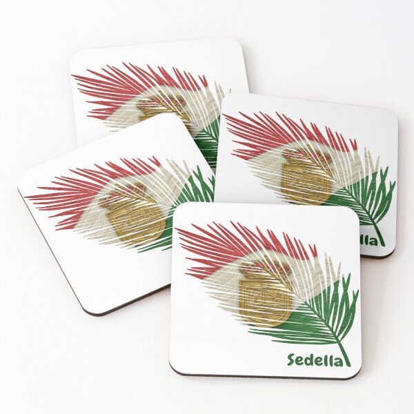 Item preview, Abstract Flag of Sedella – Feather Shape Design designed and sold by ArteJorge48.