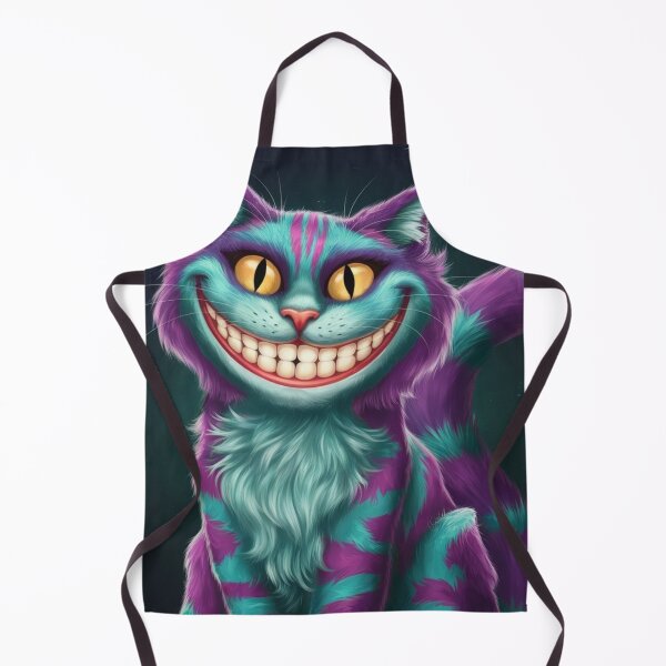 Item preview, Grinning Fantasy Cat Illustration designed and sold by PatiMood.