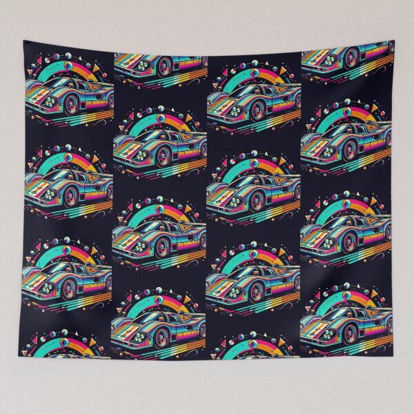 Item preview, Geometric decorative sport car  designed and sold by Dogandesighn.