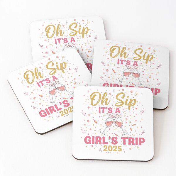 Item preview, Oh Sip It’s a Girl’s Trip 2025 Funny Girls Women Vacation 2025 designed and sold by LuxeGraphix.
