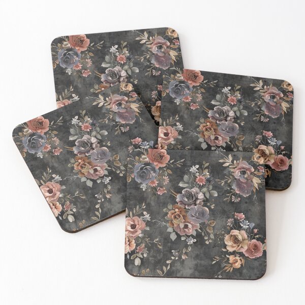 Item preview, Black pretty wildflowers bunch seamless pattern  designed and sold by cocomelon168.