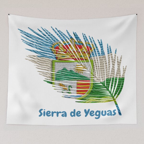 Item preview, Abstract Flag of Sierra de Yeguas – Feather Shape Design designed and sold by ArteJorge48.