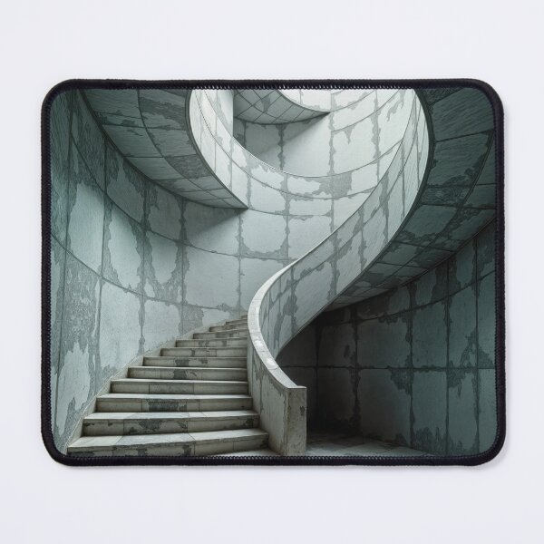 Item preview, Contemporary Spiral Staircase With Marble Walls designed and sold by Maria Dryfhout.