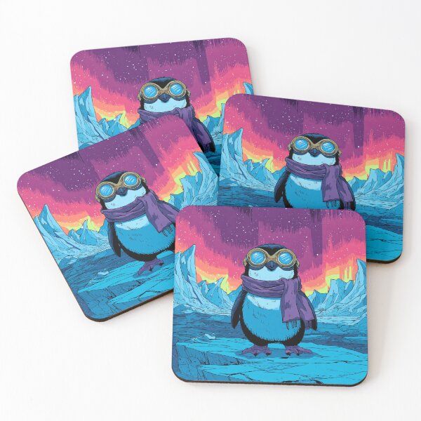 Item preview, Cartoon Penguin Explorer – Adventure in the Ice designed and sold by Meiersbeste.