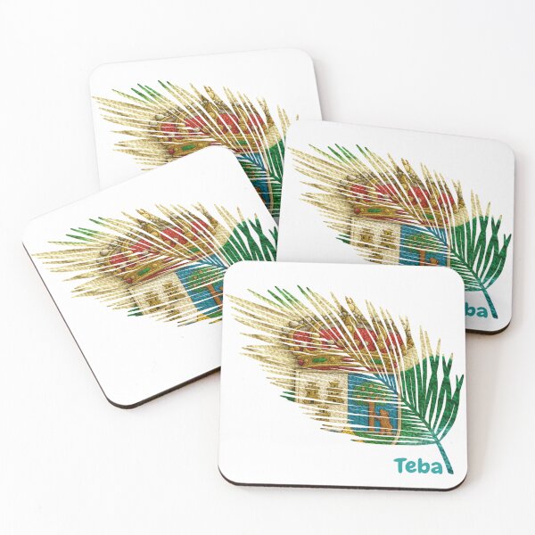 Item preview, Abstract Flag of Teba – Feather Shape Design designed and sold by ArteJorge48.