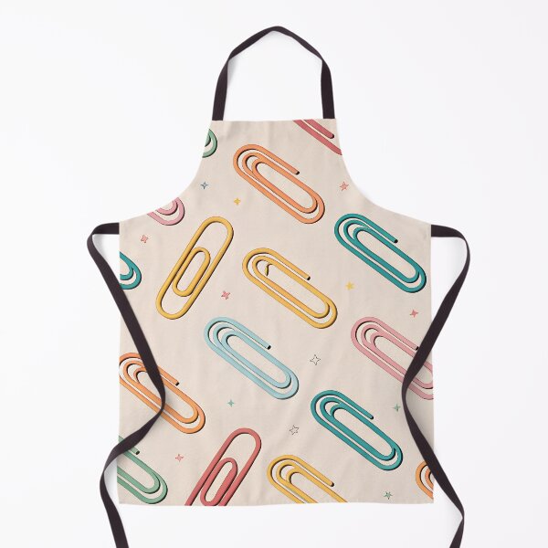 Item preview, Rainbow Paperclip Pattern – Pastel Color Office Stationery Design designed and sold by VividOrganica.