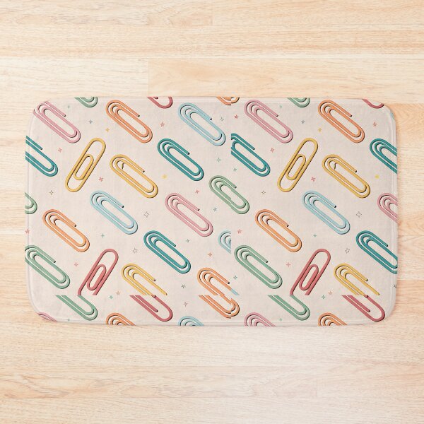 Item preview, Rainbow Paperclip Pattern – Pastel Color Office Stationery Design designed and sold by VividOrganica.