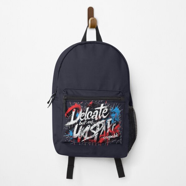 Item preview, Delicate but Unstoppable – Graffiti Streetwear Typography by NegarTv Designs designed and sold by NegarTv Designs.