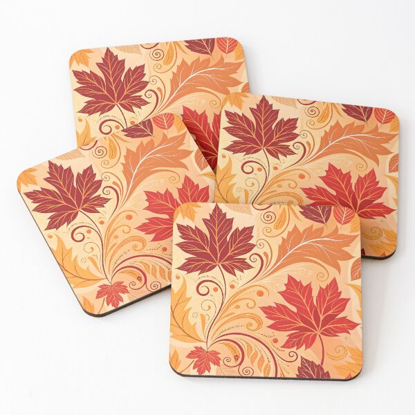 Item preview, Autumn Leaves Pattern designed and sold by trendspatterns.