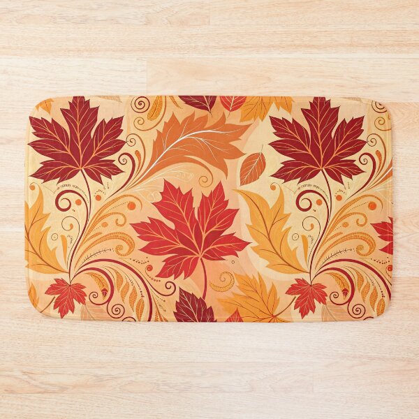 Item preview, Autumn Leaves Pattern designed and sold by trendspatterns.