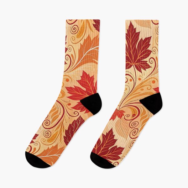 Item preview, Autumn Leaves Pattern designed and sold by trendspatterns.