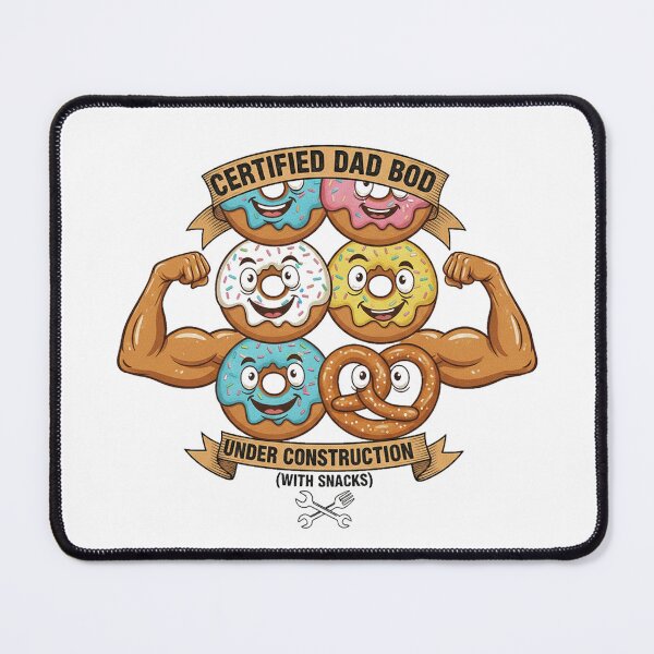 Item preview, Certified Dad Bod – Under Construction Tee designed and sold by AvroJonny.