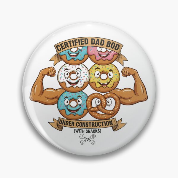 Item preview, Certified Dad Bod – Under Construction Tee designed and sold by AvroJonny.