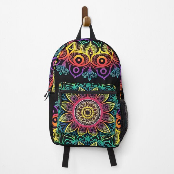 Item preview, Psychedelic Mandala with Hypnotic Symmetry designed and sold by HLPsychDesigns.
