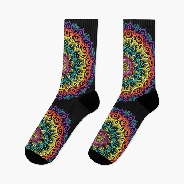 Item preview, Psychedelic Mandala with Hypnotic Symmetry designed and sold by HLPsychDesigns.