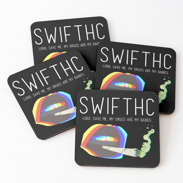 Item preview, Swif.T.H.C. | Taylor-Coded Cannabis Parody Art designed and sold by Parasocialite.
