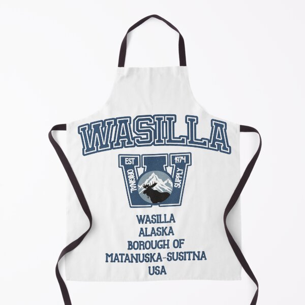 Item preview, Wasilla Alaska University Vintage Style - Moose & Mountain Emblem designed and sold by By Jonh.