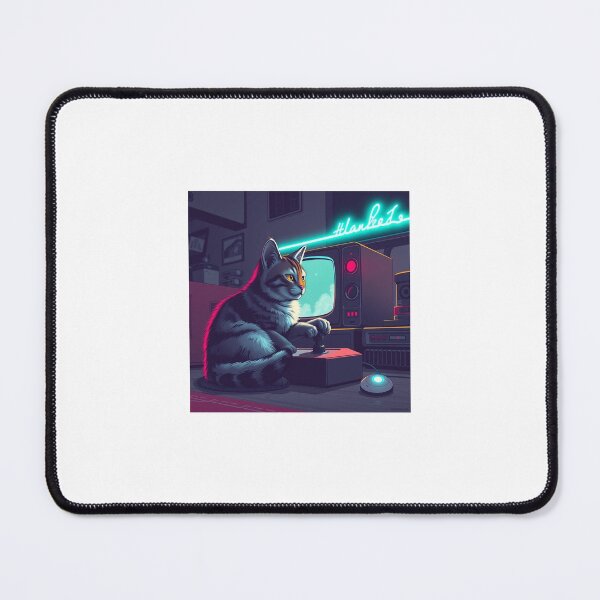 Item preview, Retro Gamer Cat Arcade Night Vibes designed and sold by FirstPrint.