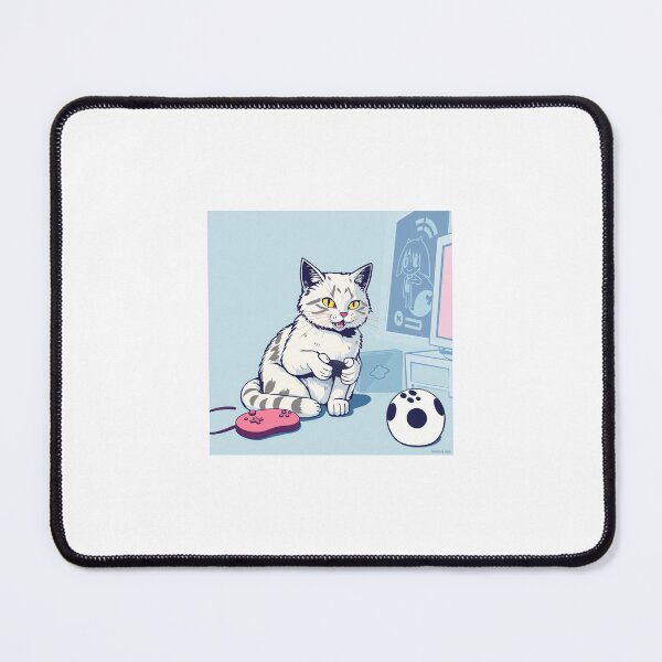 Item preview, Cute Gamer Cat Console Playtime designed and sold by FirstPrint.