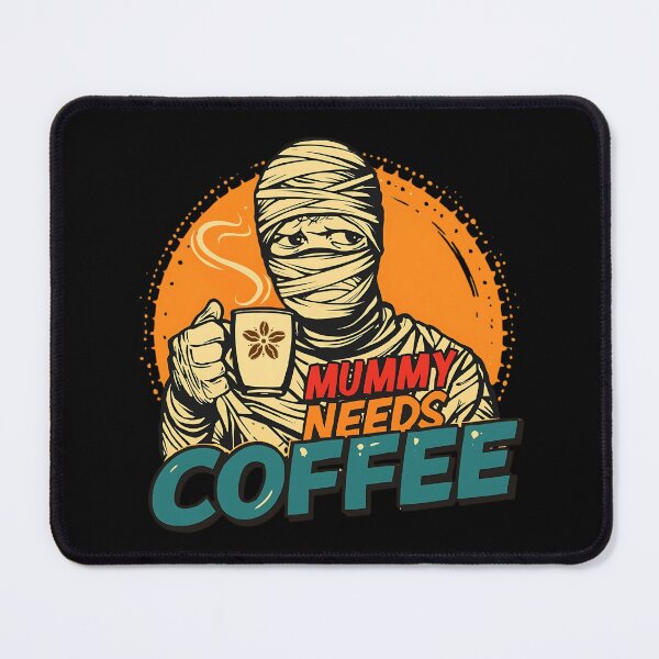 Item preview, Mummy Needs Coffee – Funny Halloween Coffee Lover Design designed and sold by TestudoDesign.