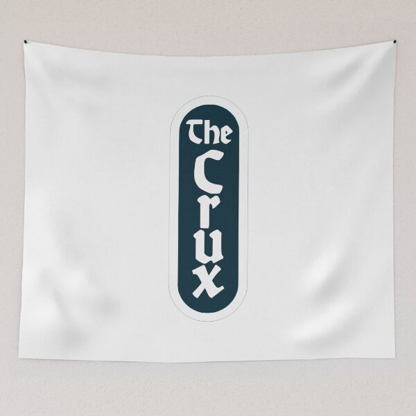 Item preview, the crux djo white logo designed and sold by rilesweir.