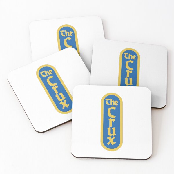 Item preview, the crux djo blue and yellow logo designed and sold by rilesweir.