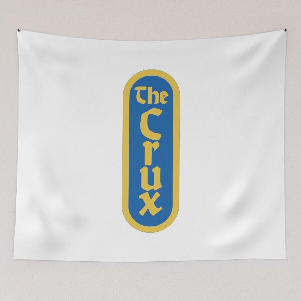 Item preview, the crux djo blue and yellow logo designed and sold by rilesweir.
