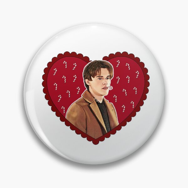 Item preview, Conrad Candy Cane Fisher Red Love heart designed and sold by baranskini.