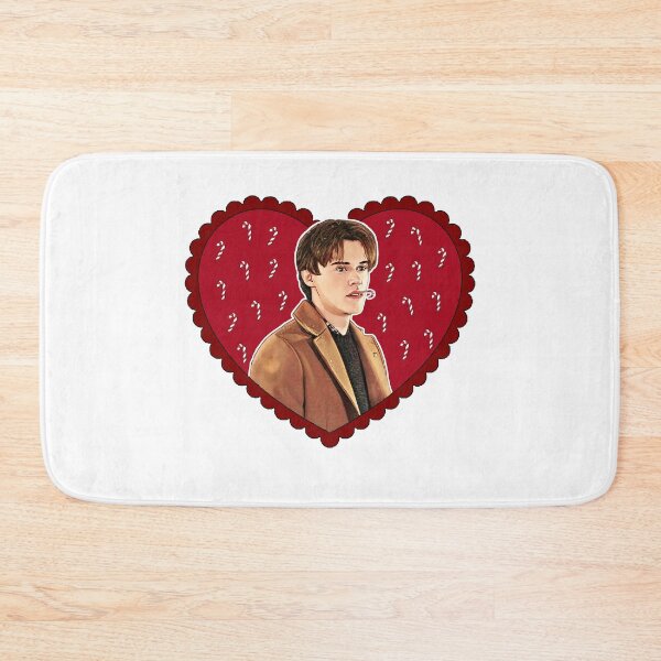 Item preview, Conrad Candy Cane Fisher Red Love heart designed and sold by baranskini.