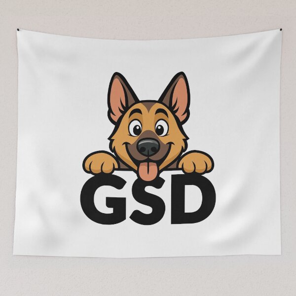 Artikelvorschau, Deutscher Schäferhund entworfen und verkauft von sirglennbo.