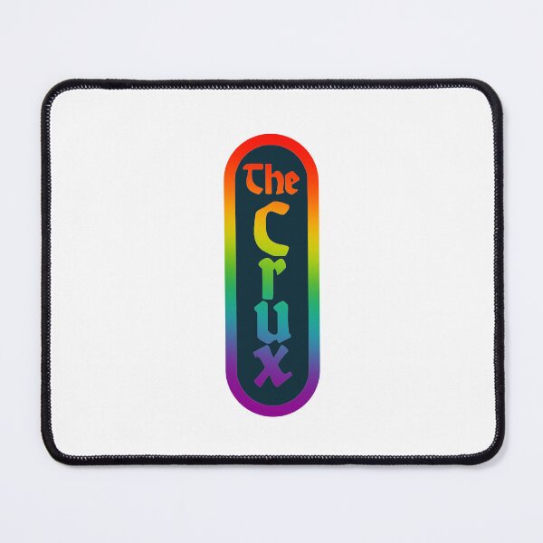 Item preview, the crux djo logo rainbow designed and sold by rilesweir.