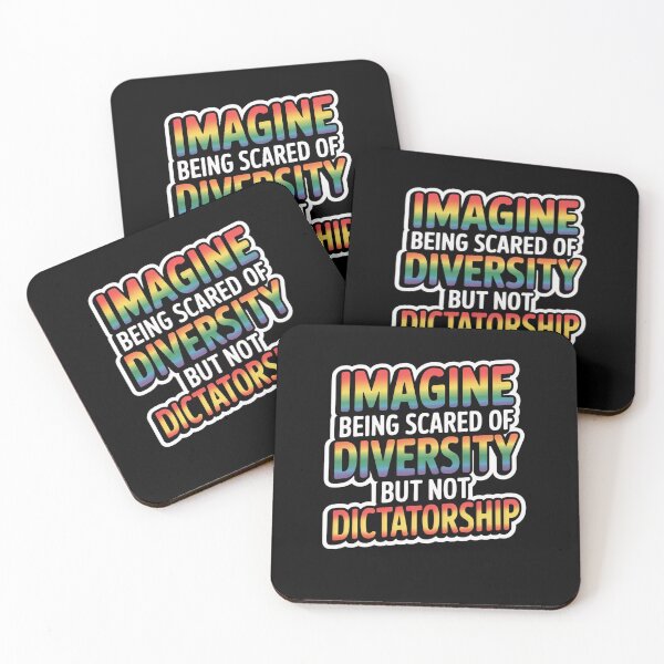 Item preview, Imagine Being Scared Of Diversity But Not Dictatorship designed and sold by Mateusz Majcherek.