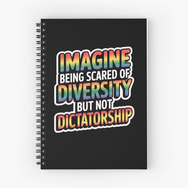 Item preview, Imagine Being Scared Of Diversity But Not Dictatorship designed and sold by Mateusz Majcherek.