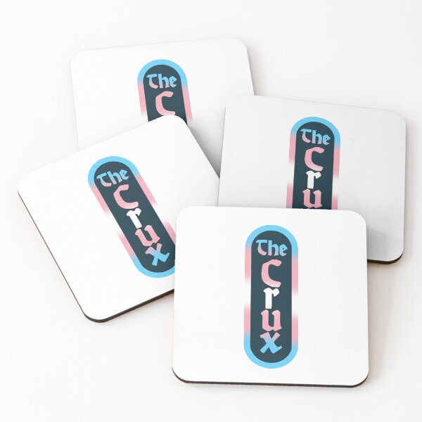 Item preview, the crux djo logo transgender flag designed and sold by rilesweir.